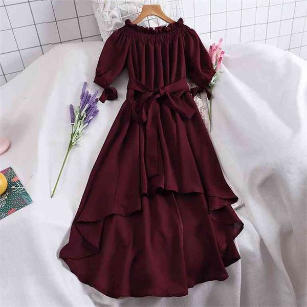 woherb summer casual chiffon off shoulder bandage dress women 2021 asymmetrical ruffle dresses vestidos de festa 22291, Black;gray
woherb summer casual chiffon off shoulder bandage dress women 2021 asymmetrical ruffle dresses vestidos de festa 22291, Black;gray