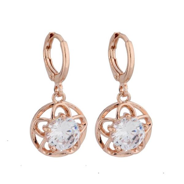 dangle & chandelier trend round zircon drop earrings 585 rose gold earring women simple fine fashion jewelry 2021, Silver
dangle & chandelier trend round zircon drop earrings 585 rose gold earring women simple fine fashion jewelry 2021, Silver