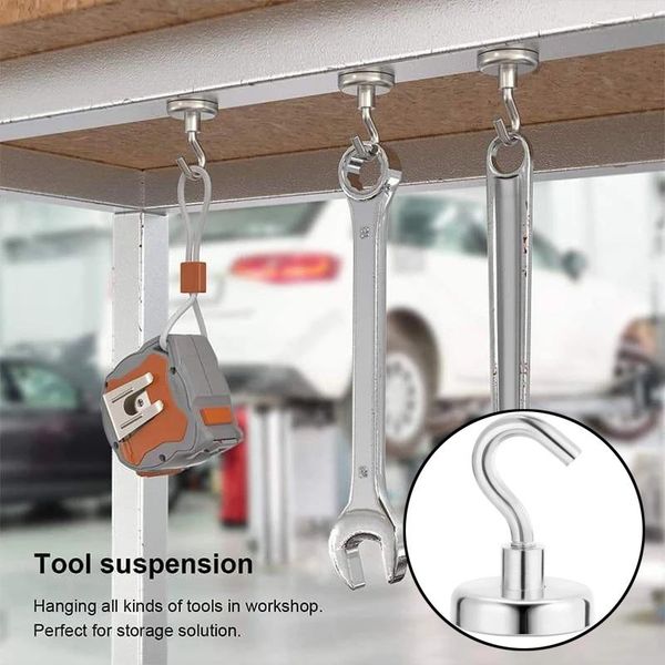 hooks & rails 6/4/2pcs steel magnetic powerful hook magnet holder 10kg suction wall support hardware
hooks & rails 6/4/2pcs steel magnetic powerful hook magnet holder 10kg suction wall support hardware