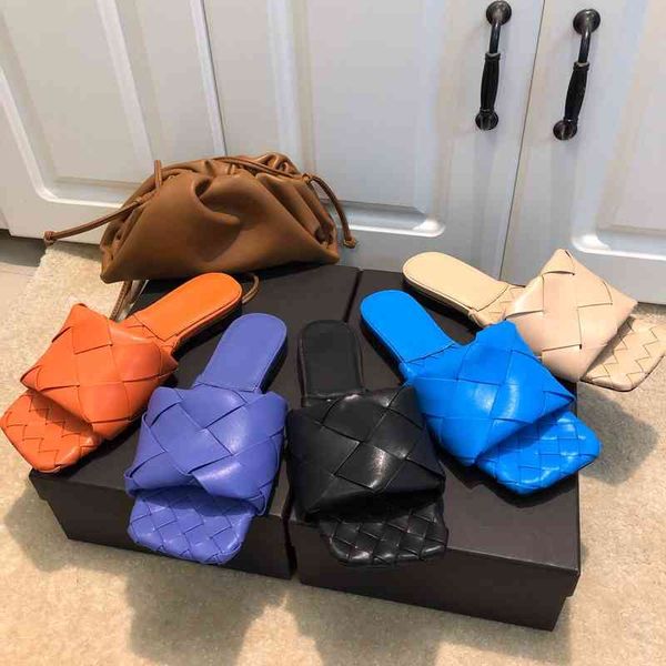woven square toe flat woman slippers 2021 new summer outdoor beach genuine leather ladies sandals luxury designer female flats, Black
woven square toe flat woman slippers 2021 new summer outdoor beach genuine leather ladies sandals luxury designer female flats, Black