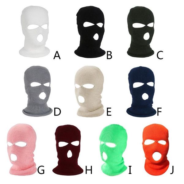 beanies 3-hole knitted full face cover ski winter warm cycling neon solid color balaclava mask hat halloween party cosplay cap
beanies 3-hole knitted full face cover ski winter warm cycling neon solid color balaclava mask hat halloween party cosplay cap