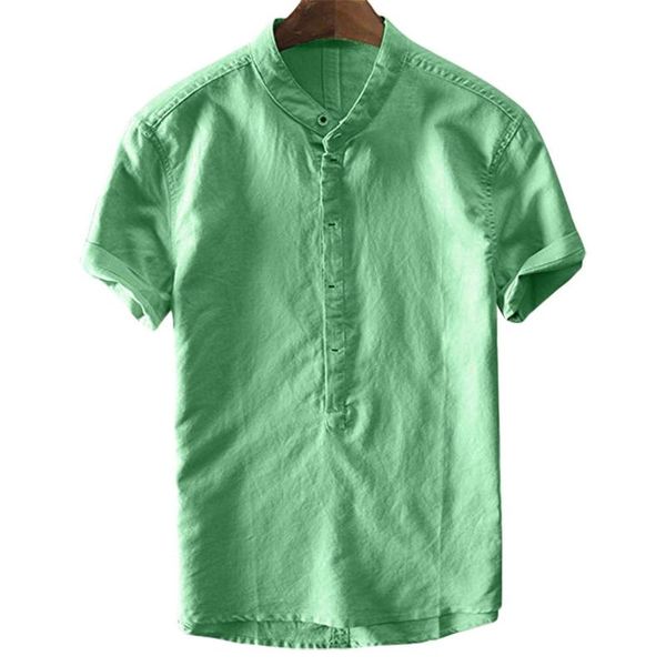 men's casual shirts cotton linen shirt men 2021 summer short sleeve henley chemise homme slim fit o neck beach dress camisa 3xl, White;black
men's casual shirts cotton linen shirt men 2021 summer short sleeve henley chemise homme slim fit o neck beach dress camisa 3xl, White;black