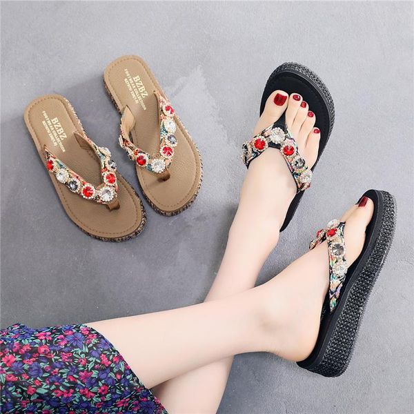 slippers on a wedge shoes woman 2021 casual shale female beach med glitter slides platform rubber flip flops luxury sabot flat s, Black
slippers on a wedge shoes woman 2021 casual shale female beach med glitter slides platform rubber flip flops luxury sabot flat s, Black