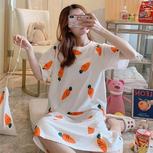 undergarments & sleepwear2021 spring thin cotton short-sleeved versatile pattern pajamas, White
undergarments & sleepwear2021 spring thin cotton short-sleeved versatile pattern pajamas, White