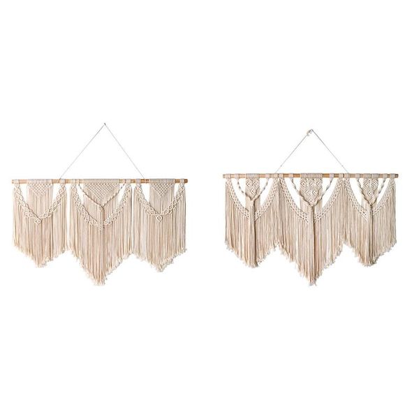 tapestries macrame wall hanging tapestry with wooden stick handwoven bohemian tassel curtain background boho decor cnim
tapestries macrame wall hanging tapestry with wooden stick handwoven bohemian tassel curtain background boho decor cnim