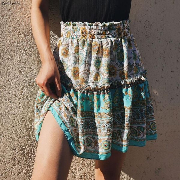 skirts borntogirl woman chiffon print mini 2021 summer women black blue beige yellow red high waist robe femme
skirts borntogirl woman chiffon print mini 2021 summer women black blue beige yellow red high waist robe femme