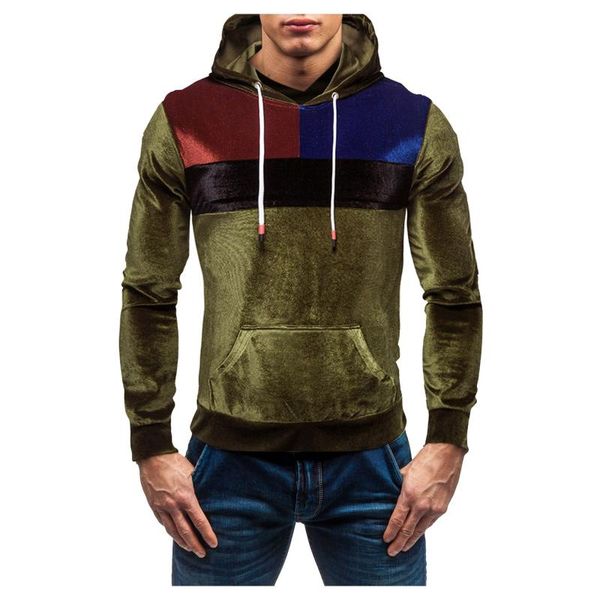 men's hoodies & sweatshirts korean warm fleece outdoor hooded sportswear splice fashion casual drawstring sweatshirt hip hop clothing m, Black
men's hoodies & sweatshirts korean warm fleece outdoor hooded sportswear splice fashion casual drawstring sweatshirt hip hop clothing m, Black