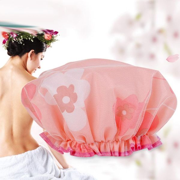 shower caps 2pcs waterproof double-layer thickened elastic bathing hair protective (flower pattern and strawberry patt
shower caps 2pcs waterproof double-layer thickened elastic bathing hair protective (flower pattern and strawberry patt