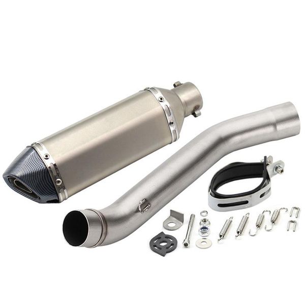 motorcycle exhaust system for z750 2007-2012 escape moto full link pipe carbon fiberface motorbike muffler connect mid 
motorcycle exhaust system for z750 2007-2012 escape moto full link pipe carbon fiberface motorbike muffler connect mid