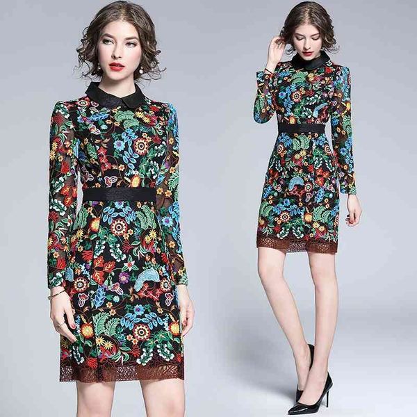 banulin self-portrait green vintage lace dresses autumn winter women flower embroidery patchwork long sleeve 210603, Black;gray
banulin self-portrait green vintage lace dresses autumn winter women flower embroidery patchwork long sleeve 210603, Black;gray