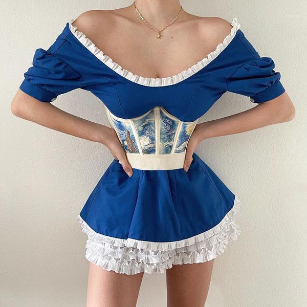 bustiers & corsets women y2k corset print patchwork fishbone crown design summer casual clothing wild party lady streetwears outfit, Black;white
bustiers & corsets women y2k corset print patchwork fishbone crown design summer casual clothing wild party lady streetwears outfit, Black;white