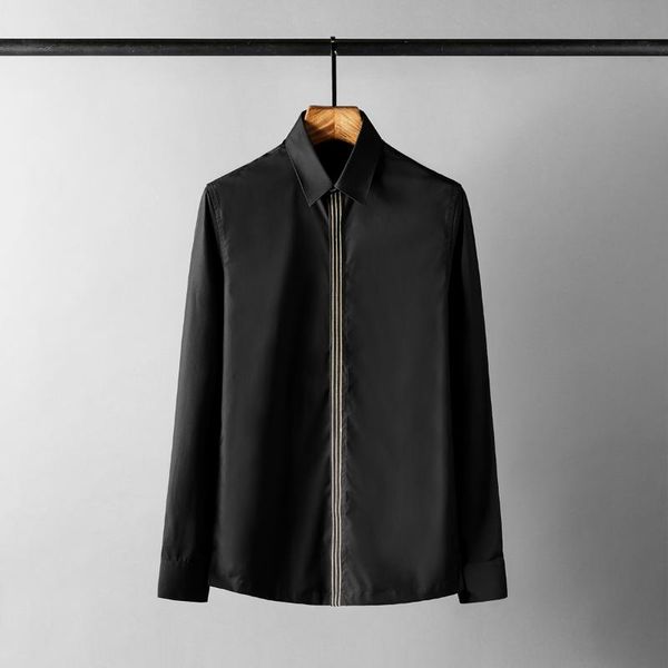 men's casual shirts wz06102 fashion 2021 runway luxury european design party style clothing, White;black
men's casual shirts wz06102 fashion 2021 runway luxury european design party style clothing, White;black