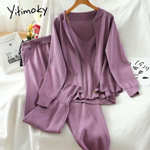 women's two piece pants yitimoky korean women o-neck outwear cardigan camis harem chain pockets 3 set fall winter 2021 fashion casual s, White
women's two piece pants yitimoky korean women o-neck outwear cardigan camis harem chain pockets 3 set fall winter 2021 fashion casual s, White