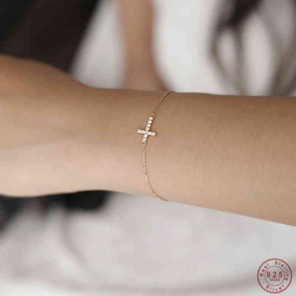 bracelet timeless classic inlaid zircon cross 925 sterling silver 14k gold plated thin bracelet for women party jewelry, Golden;silver
bracelet timeless classic inlaid zircon cross 925 sterling silver 14k gold plated thin bracelet for women party jewelry, Golden;silver