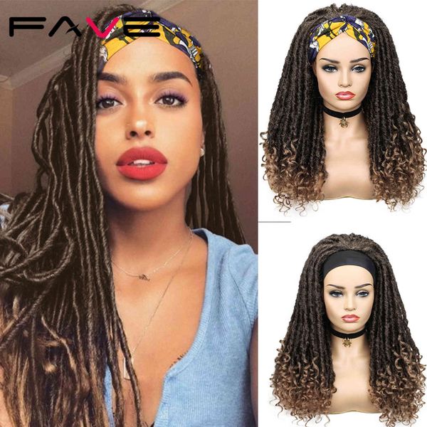 fave black brown long dreadlock synthetic headband faux locs wigs with scarf braiding crochet twist hair for women
fave black brown long dreadlock synthetic headband faux locs wigs with scarf braiding crochet twist hair for women