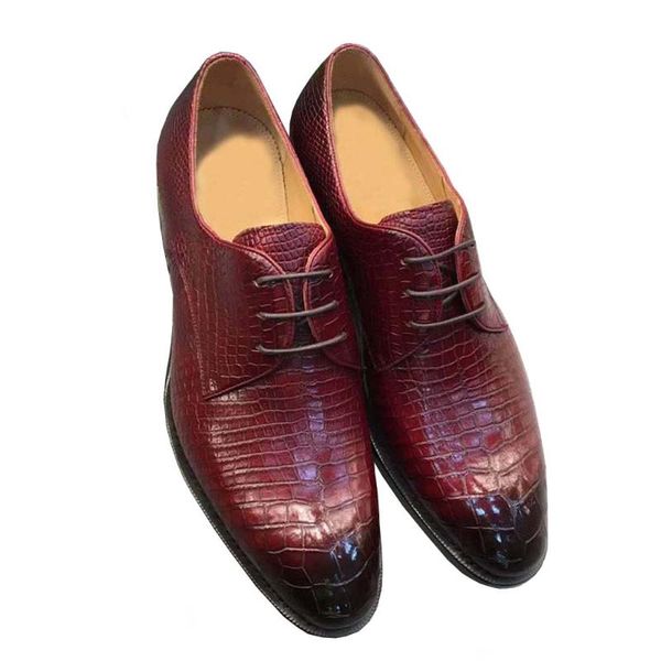 dress shoes chue men crocodile leahther formal wedding leisure business party meeting, Black
dress shoes chue men crocodile leahther formal wedding leisure business party meeting, Black