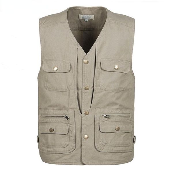 men's vests summer male sleeveless jacket mens pographer baggy waistcoat 100% cotton multi pocket vest men ,da746, Black;white
men's vests summer male sleeveless jacket mens pographer baggy waistcoat 100% cotton multi pocket vest men ,da746, Black;white