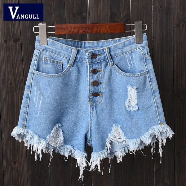 women's shorts vangull summer clothing high waist hole denim solid plus size 6 xl straight button fashion casual jean, White;black
women's shorts vangull summer clothing high waist hole denim solid plus size 6 xl straight button fashion casual jean, White;black
