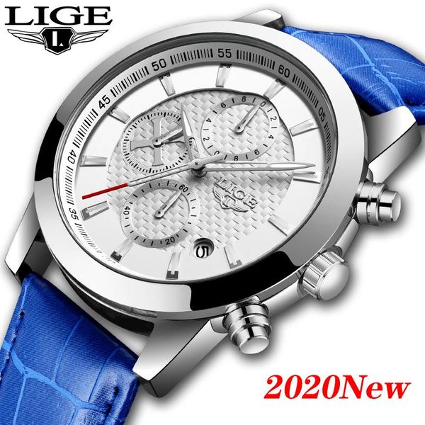 wristwatches 2021 lige mens watches leather chronograph male waterproof sport date quartz watch men gift relogio masculino, Slivery;brown
wristwatches 2021 lige mens watches leather chronograph male waterproof sport date quartz watch men gift relogio masculino, Slivery;brown