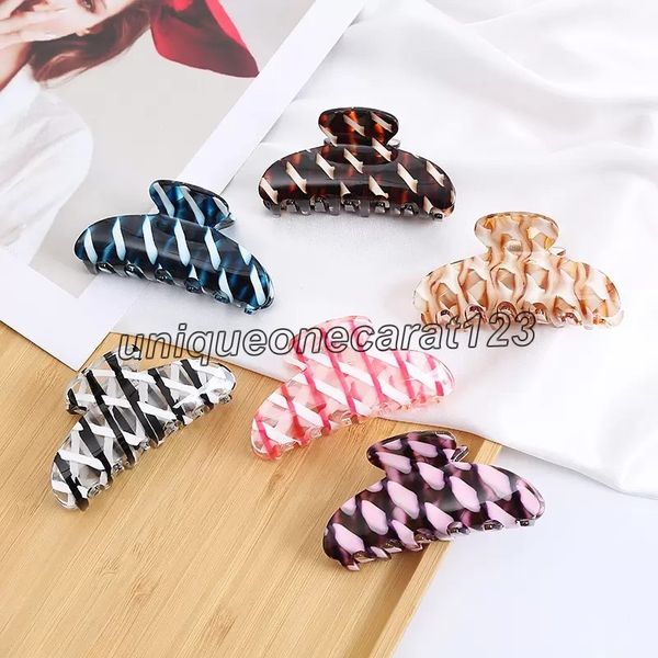 korean fashion large acrylic barrettes womens striped translucent shower clamps updo grip ponytail clips hair accessories, Golden;silver
korean fashion large acrylic barrettes womens striped translucent shower clamps updo grip ponytail clips hair accessories, Golden;silver