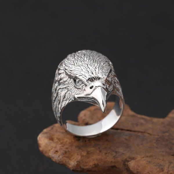 cluster rings s925 sterling silver ornament ring for men thai cool punk eagle index finger big jewelry, Golden;silver
cluster rings s925 sterling silver ornament ring for men thai cool punk eagle index finger big jewelry, Golden;silver