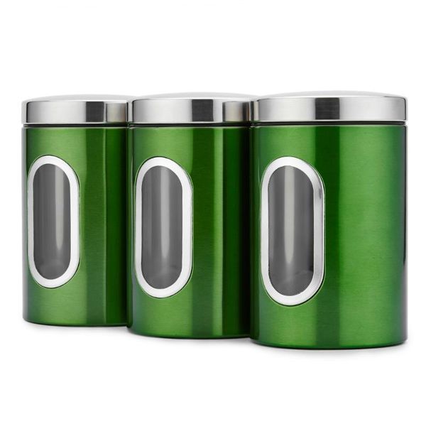storage bottles & jars 3pcs/set stainless steel food container thick and transparent tea set with lids grain tank
storage bottles & jars 3pcs/set stainless steel food container thick and transparent tea set with lids grain tank
