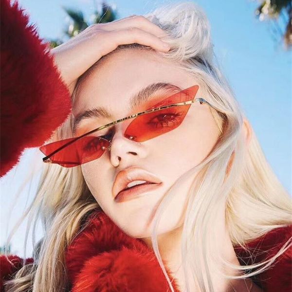 sunglasses luxury cat eye women cool brand female sun glasses vintage metal frame mirror ladies shades trending triangle eyewear, White;black
sunglasses luxury cat eye women cool brand female sun glasses vintage metal frame mirror ladies shades trending triangle eyewear, White;black