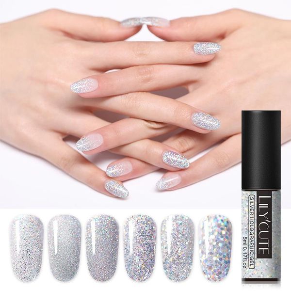 5ml silver holographic gel polish soak off uv led nail art varnish glitter sequins long lasting art1, Red;pink
5ml silver holographic gel polish soak off uv led nail art varnish glitter sequins long lasting art1, Red;pink