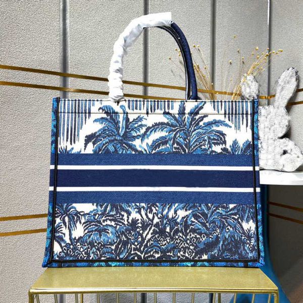 designer tote bag 42cm canvas print holiday women's handbag bags with logo purses totes handbags women