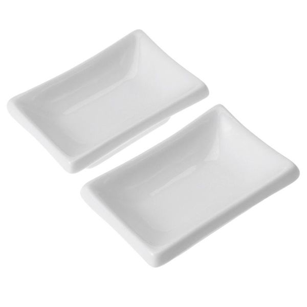 6 pcs 3 inch pure white ceramic appetizer serving tray rectangular sauce dishes japanese-style snack dishes for spice dish soy
6 pcs 3 inch pure white ceramic appetizer serving tray rectangular sauce dishes japanese-style snack dishes for spice dish soy