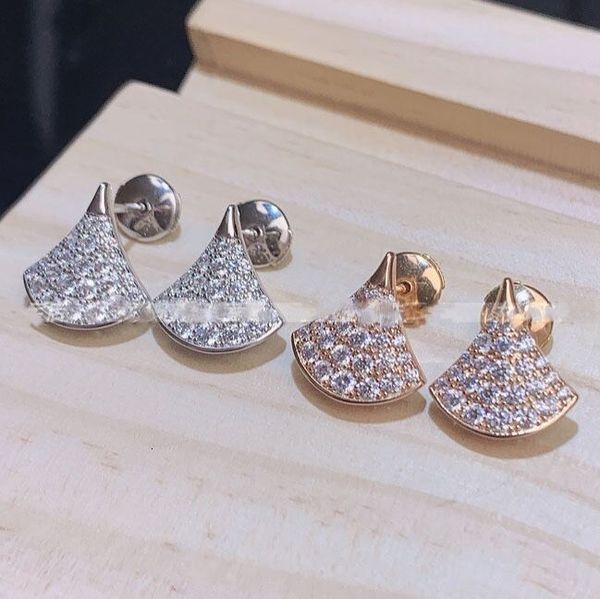 backs earrings baojia fan-shaped 925 sterling silver plated 18k jinbaojia diamond inlaid skirt full of, White
backs earrings baojia fan-shaped 925 sterling silver plated 18k jinbaojia diamond inlaid skirt full of, White