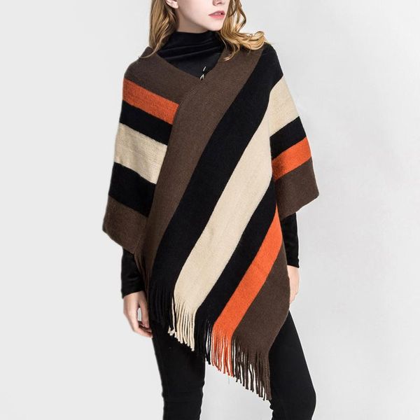 scarves women blanket stripe splicing pattern patchwork cashmere wrap cozy shawl fashion striped print streetwear #20, Blue;gray
scarves women blanket stripe splicing pattern patchwork cashmere wrap cozy shawl fashion striped print streetwear #20, Blue;gray
