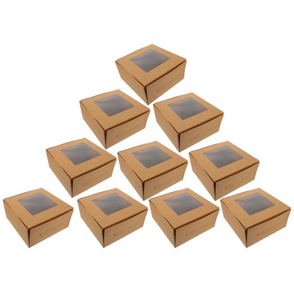 gift wrap 10pcs cake wrapping boxes with clear window muffin baking package containers
gift wrap 10pcs cake wrapping boxes with clear window muffin baking package containers