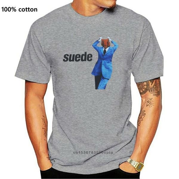 men's t-shirts vintage suede band britpop t shirt reprint summer short sleeves cotton t-shirt fashion, White;black
men's t-shirts vintage suede band britpop t shirt reprint summer short sleeves cotton t-shirt fashion, White;black