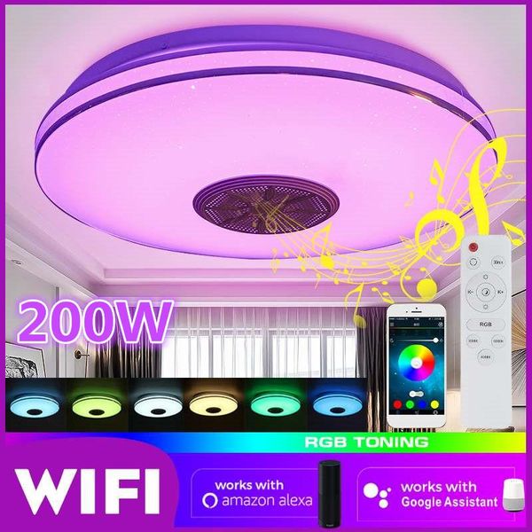 ceiling lights wifi modern rgb led light home lighting app bluetooth music bedroom smart lamp with remote control
ceiling lights wifi modern rgb led light home lighting app bluetooth music bedroom smart lamp with remote control