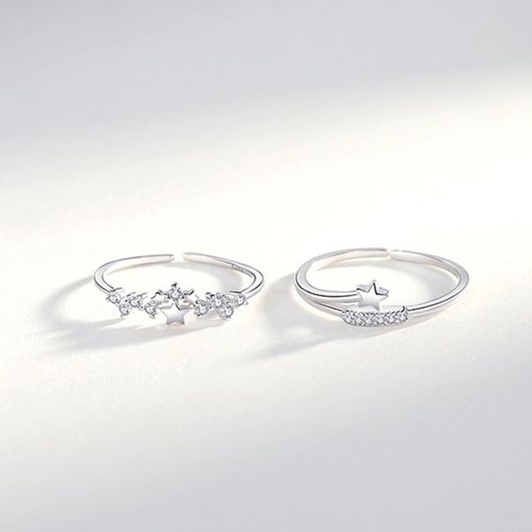 wedding rings minimalist exquisite zircon star opening for women fashion korean jewelry luxury party unusual girls, Slivery;golden
wedding rings minimalist exquisite zircon star opening for women fashion korean jewelry luxury party unusual girls, Slivery;golden
