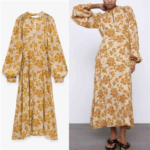 vintage summer floral print midi dress women long puff sleeve party dresses fashion backless interior lining vestidos 210524, Black;gray
vintage summer floral print midi dress women long puff sleeve party dresses fashion backless interior lining vestidos 210524, Black;gray