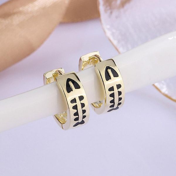 hoop & huggie cute fish bone pattern gold color earrings for women accessories simple ear rings trend jewellery wholesale girl gifts kbe179, Golden;silver
hoop & huggie cute fish bone pattern gold color earrings for women accessories simple ear rings trend jewellery wholesale girl gifts kbe179, Golden;silver