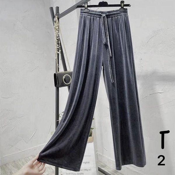 women's pants & capris loose high-waisted 3d embossed letter gold velvet wide-legged trousers spring/summer 2021 mopeds large-size stra, Black;white
women's pants & capris loose high-waisted 3d embossed letter gold velvet wide-legged trousers spring/summer 2021 mopeds large-size stra, Black;white