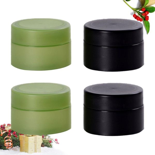 4pcs 50g empty bottle frosted cream container subpackaging makeup jars travel bottles (green, black each two) storage & 
4pcs 50g empty bottle frosted cream container subpackaging makeup jars travel bottles (green, black each two) storage &