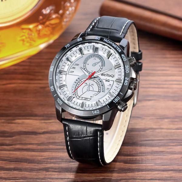wristwatches fashion business men's watch sports casual quartz cool leather strap waterproof date display wrist relogio, Slivery;brown
wristwatches fashion business men's watch sports casual quartz cool leather strap waterproof date display wrist relogio, Slivery;brown