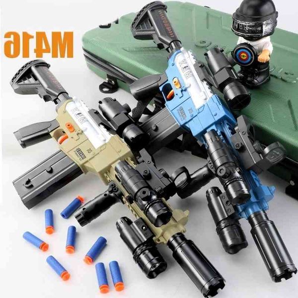 5444m416 electric toy gun rifle sniper pistol blaster armas launcher soft bullet shooting cs weapons for kid boys outdoor games
5444m416 electric toy gun rifle sniper pistol blaster armas launcher soft bullet shooting cs weapons for kid boys outdoor games