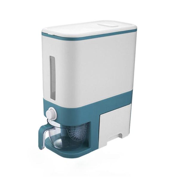 storage bottles & jars 1pc rice bin kitchen dispenser measurable (blue)
storage bottles & jars 1pc rice bin kitchen dispenser measurable (blue)