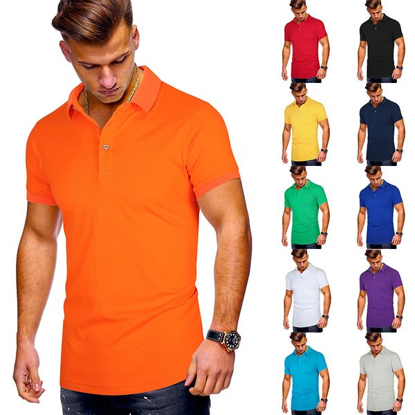 sports polo shirt men's summer fashion solid color european code lapel short sleeve 2021 casual m-3xl, White;black
sports polo shirt men's summer fashion solid color european code lapel short sleeve 2021 casual m-3xl, White;black