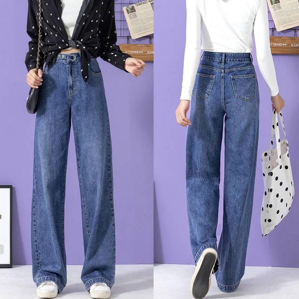 women's jeans fa9013 2021 autumn winter women fashion casual denim pants high waist korean, Blue
women's jeans fa9013 2021 autumn winter women fashion casual denim pants high waist korean, Blue