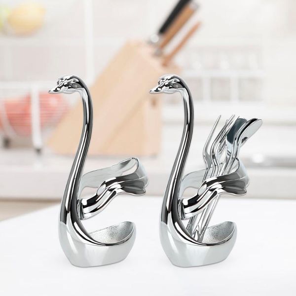 forks zinc alloy with 3 & ladles swan base holder fruit set tableware salad dessert spoon coffee cake tools
forks zinc alloy with 3 & ladles swan base holder fruit set tableware salad dessert spoon coffee cake tools