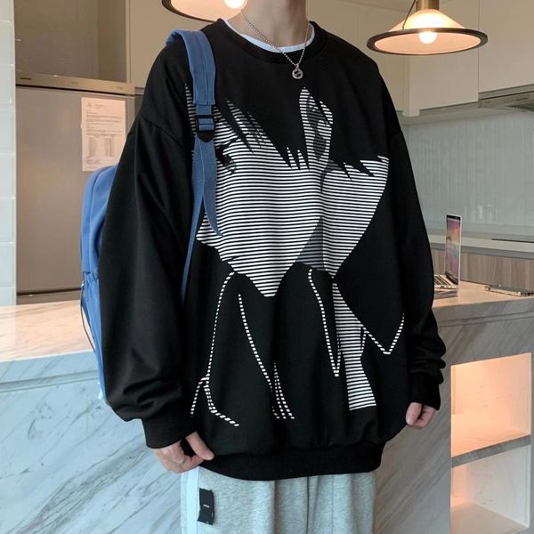 men's hoodies & sweatshirts lovers autumn outfit 2021 japanese anime character hoodie male spring and ins tide loose korean coat, Black
men's hoodies & sweatshirts lovers autumn outfit 2021 japanese anime character hoodie male spring and ins tide loose korean coat, Black