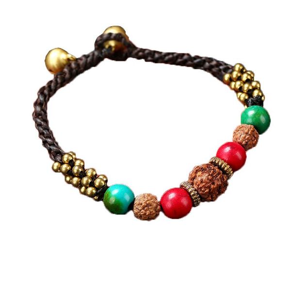 beaded, strands european and american bohemian ethnic jewelry hand-woven small vajra bodhi bracelet retro girl simple female, Black
beaded, strands european and american bohemian ethnic jewelry hand-woven small vajra bodhi bracelet retro girl simple female, Black