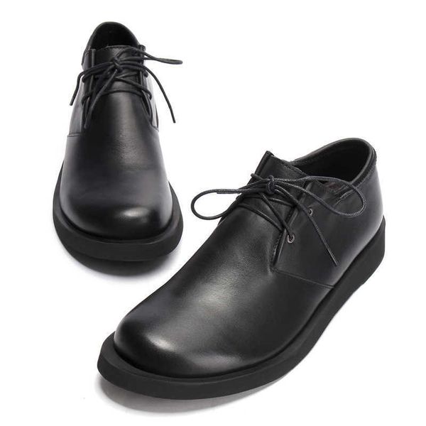 2021 simple family cowhide formal leather flat business men's casual shoes size 36-46, Black
2021 simple family cowhide formal leather flat business men's casual shoes size 36-46, Black