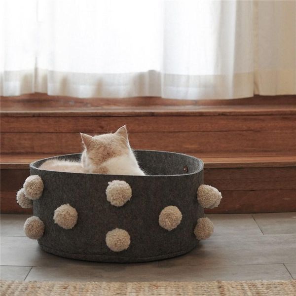 designer cat bed furball pet nest felt beds washable coarse cotton linen sleeping pad small dog accessories & furniture
designer cat bed furball pet nest felt beds washable coarse cotton linen sleeping pad small dog accessories & furniture